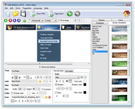 CSS Navigation Menu screenshot CSS Navigation Menu screenshot