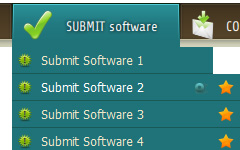 menu horizontal css tab Menu Box Html Code