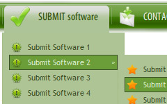 popup menu onmouseover Css Vertical Dropdown Menu With